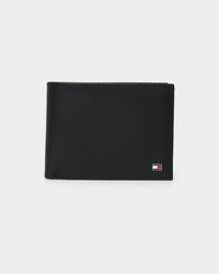Tommy Jeans Flag Wallet and Key FOB Set Black