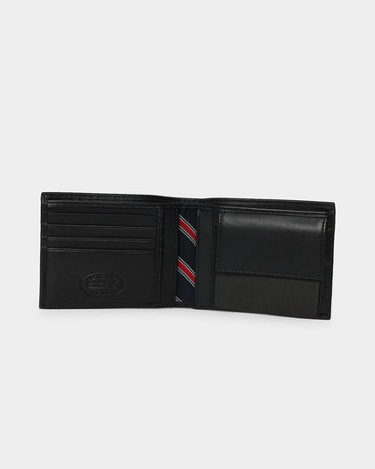 Tommy Jeans Flag Wallet and Key FOB Set Black
