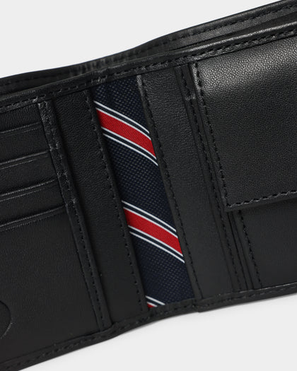 Tommy Jeans Flag Wallet and Key FOB Set Black
