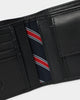 Tommy Jeans Flag Wallet and Key FOB Set Black