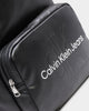 Calvin Klein Monogram Soft Campus Backpack Black