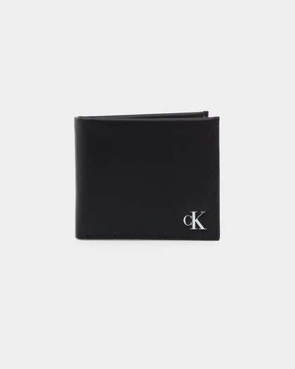 Calvin Klein Printed Mono Billfold Wallet Black