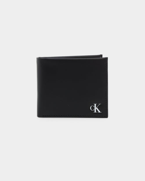 Calvin Klein Printed Mono Billfold Wallet Black
