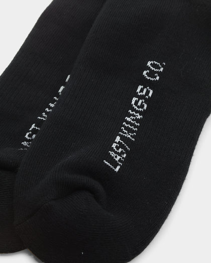 Last Kings Regalia Monogram Socks Black