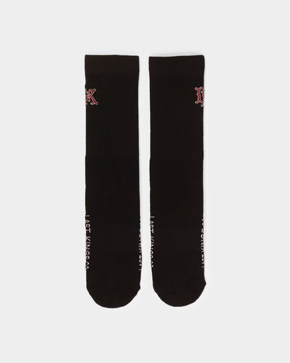 Last Kings Regalia Monogram Socks Black