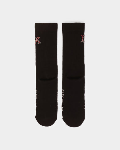 Last Kings Regalia Monogram Socks Black