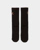 Last Kings Regalia Monogram Socks Black