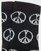 Carre Peace All Over Sport Socks Black
