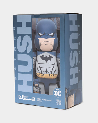 Medicom Toy Be@rbrick X DC Comics Batman Hush 100% & 400% Figure Set Multi-Coloured