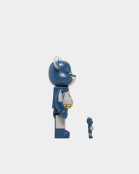 Medicom Toy Be@rbrick X DC Comics Batman Hush 100% & 400% Figure Set Multi-Coloured