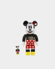 Medicom Toy Be@rbrick X Disney Minnie Mouse 100% & 400% Figure Set Black/Red/White