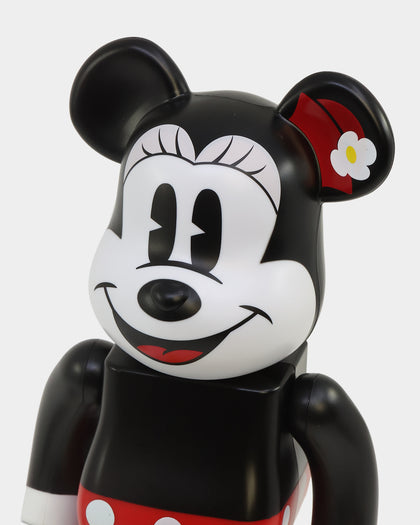 Medicom Toy Be@rbrick X Disney Minnie Mouse 100% & 400% Figure Set Black/Red/White