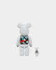 Medicom Toy Be@rbrick X PiL Chrome 100% & 400% Figure Set White/Black