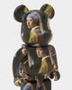 Medicom Toy Be@rbrick X Vermeer 100% & 400% Figure Set Multi-Coloured
