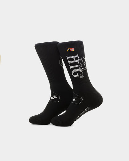 Honor The Gift Women's Lucky 7 Socks Black