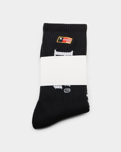 Honor The Gift Women's Lucky 7 Socks Black