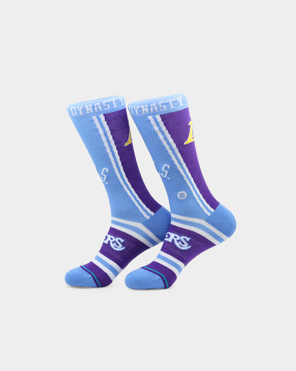 Stance Los Angeles Lakers CE Crew Socks Purple