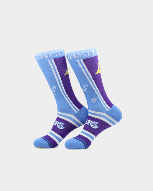 Stance Los Angeles Lakers CE Crew Socks Purple