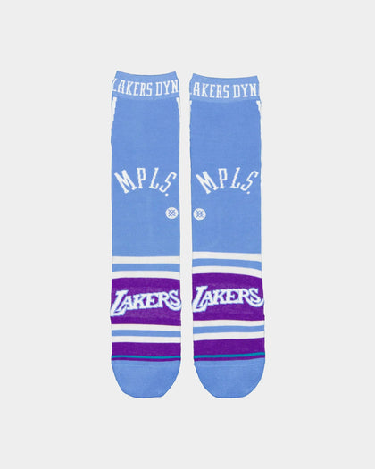 Stance Los Angeles Lakers CE Crew Socks Purple