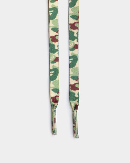 Lacespace Camouflage Laces Green