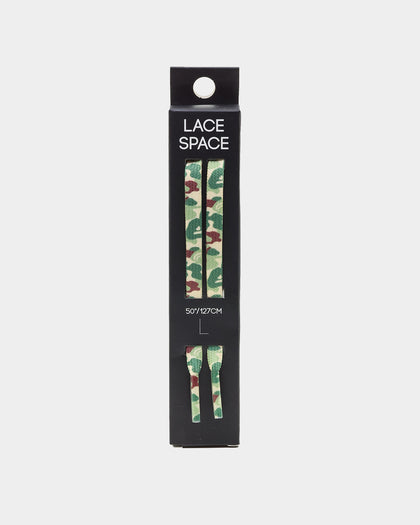 Lacespace Camouflage Laces Green