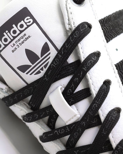 Lacespace Japanese Katakana Laces Black/Reflective