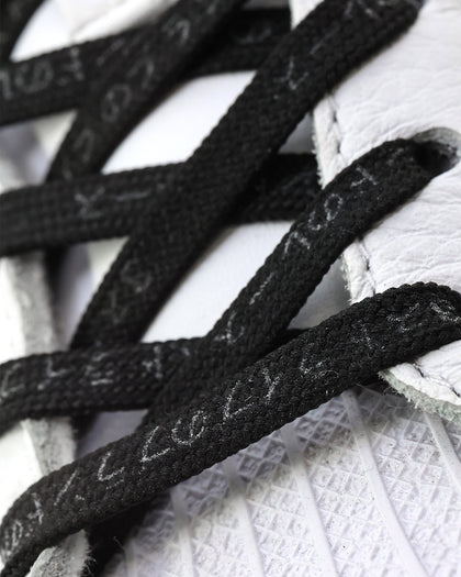 Lacespace Japanese Katakana Laces Black/Reflective
