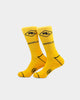 Been Trill Circuitry Socks Yellow
