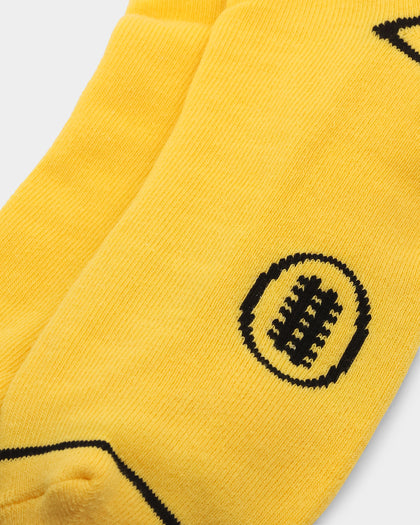 Been Trill Circuitry Socks Yellow