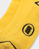 Been Trill Circuitry Socks Yellow