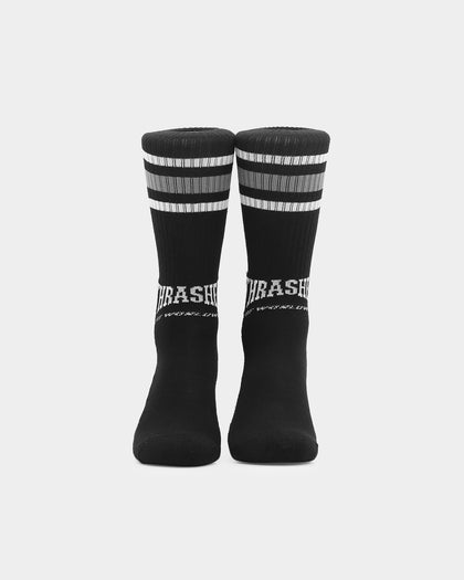 HUF X Thrasher Centerfield Socks Black