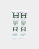 HUF Duality Socks White