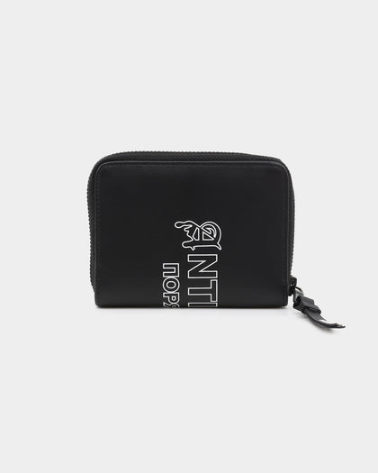 The Anti Order Military Zip Wallet Black/Black