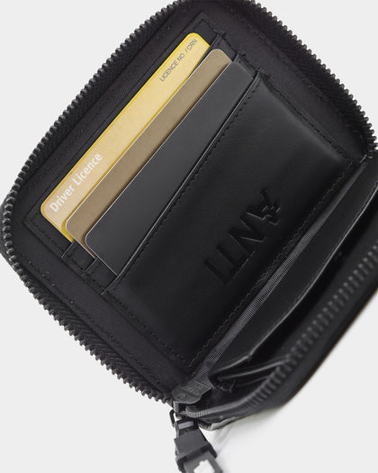 The Anti Order Military Zip Wallet Black/Black