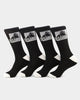 XLARGE Classic OG Sock 4 Pack Black