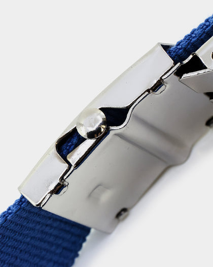 XLARGE 91 Web Belt Blue