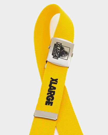 XLARGE 91 Web Belt Yellow