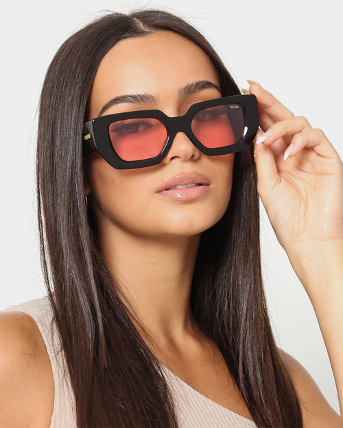 NUQE Idra Sunglasses Black/Rose