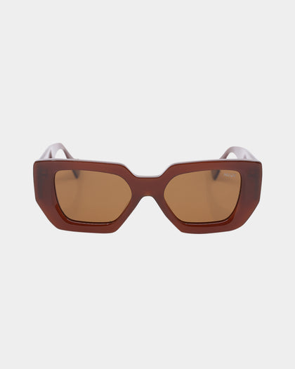NUQE Idra Sunglasses Brown/Gold