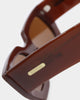 NUQE Idra Sunglasses Brown/Gold