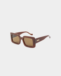 NUQE Iggy Sunglasses Brown/Gold