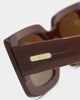 NUQE Iggy Sunglasses Brown/Gold