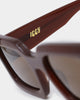 NUQE Iggy Sunglasses Brown/Gold