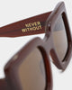 NUQE Iggy Sunglasses Brown/Gold