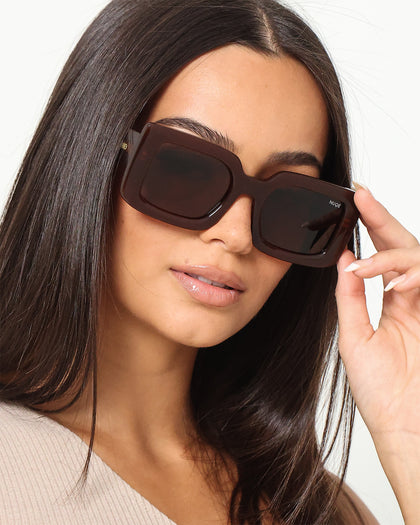 NUQE Iggy Sunglasses Brown/Gold