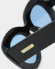 NUQE Daytona Sunglasses Black/Blue