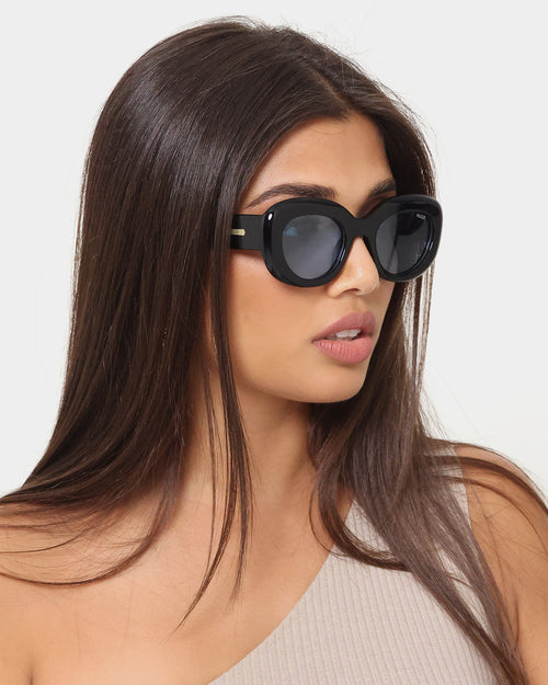 NUQE Daytona Sunglasses Black/Blue