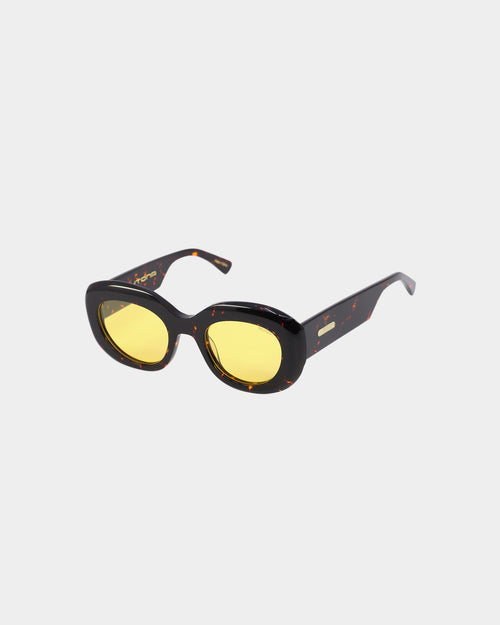 NUQE Daytona Sunglasses Tortoise/Yellow