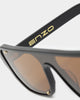 NUQE Enzo Sunglasses Black/Brown