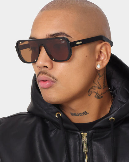 NUQE Enzo Sunglasses Black/Brown